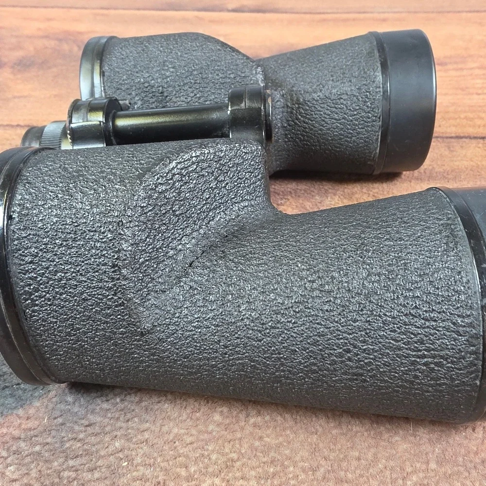 Bausch & Lomb Binoculars Mens OS Black Good 7x50 Vintage Rochester NY USA